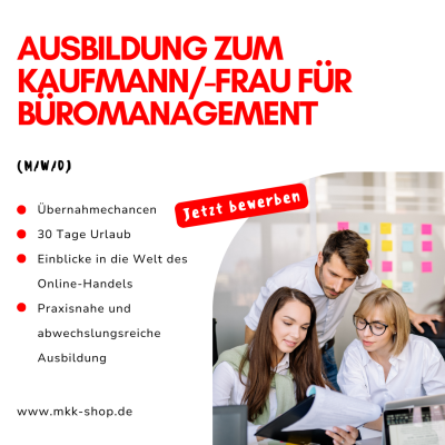 Auszubildende/r Kaufmann/-frau für...
