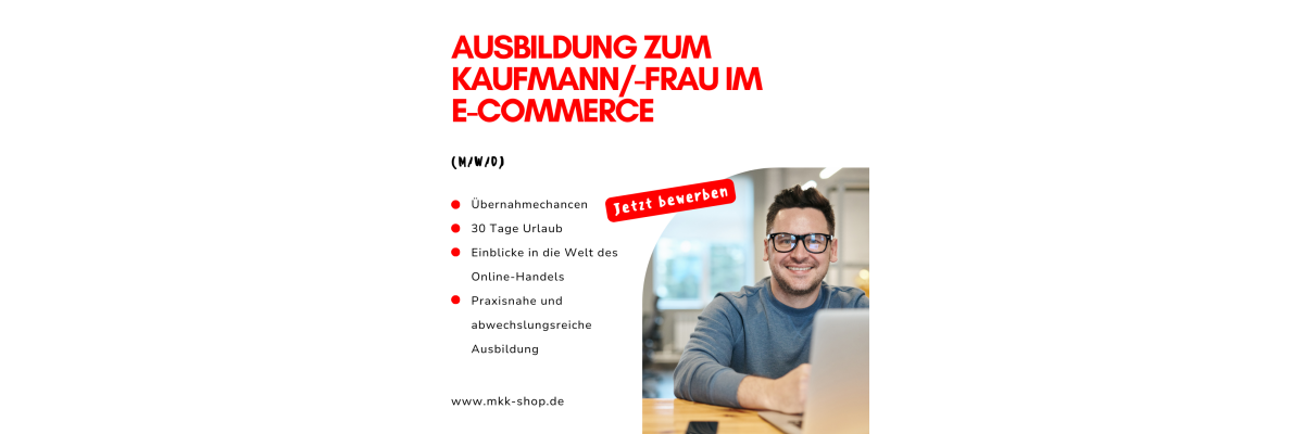 Auszubildende/r Kaufmann/-frau im E-Commerce (m/w/d) 2025 - 