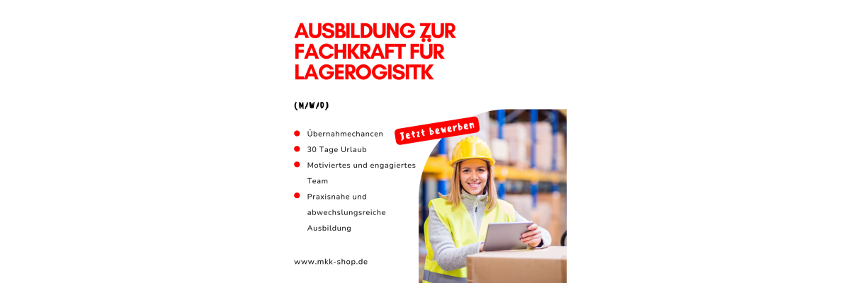 Auszubildende/r als Fachkraft für Lagerlogistik (m/w/d) 2025 - 
