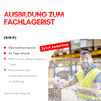 Auszubildende/r als Fachlagerist...