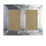 Revisionsklappe 12,5 mm GK-Einlage doppelflügelig 300 x 400 x 12,5 mm