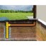 Regenwasser Sickerschacht &Oslash; 110 DN 100 Regen- Tonne Ablauf Rohr Dr&auml;nage Garten DN100 &Oslash; 110 mm (SR100)
