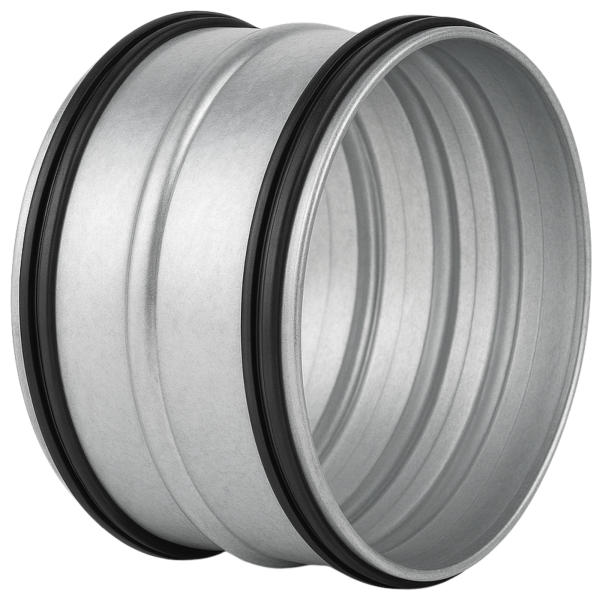 Verbindungsstück mit Doppellippendichtung Ø 125 mm