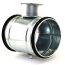 L&uuml;ftungsrohr Drosselklappe einstellbarer Luftdurchflussmenge mit Gummidichtung &Oslash; 80 mm