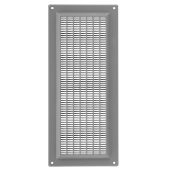Lüftungsgitter Insektenschutz 130 x 300 mm grau