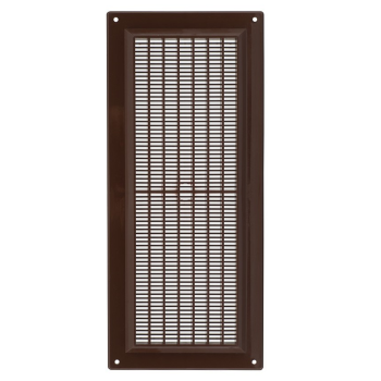 Lüftungsgitter Insektenschutz 130 x 300 mm braun
