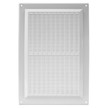Lüftungsgitter Insektenschutz 250 x 170 mm weiß