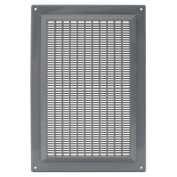Lüftungsgitter Insektenschutz 250 x 170 mm grau