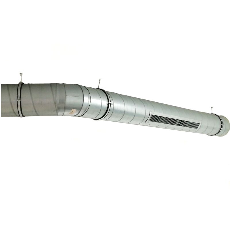Rohrschelle 5x mit EPDM Gummimanschette 100,125,150 mm für Wickelfalzrohr Bogen 