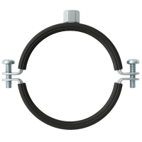 Rohrschelle mit Gummidichtung Ø 100 mm 1