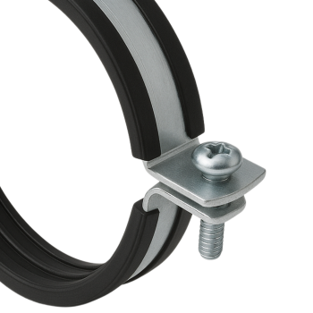 Rohrschelle mit Gummidichtung Ø 150 mm