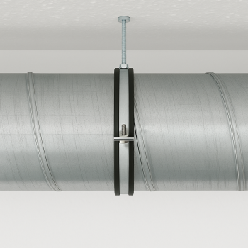 Rohrschelle mit Gummidichtung Ø 150 mm