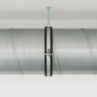 Rohrschelle mit Gummidichtung Ø 315 mm 6