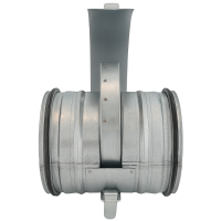 Verbinder mit Filtereinsatz Ø 100 mm Rohr mit Filtere