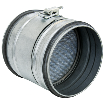 Verbinder mit Filtereinsatz Ø 125 mm Rohr mit Filtereinsatz