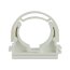 Rohrhalter Halter Klammer Rohrklemme Rohrschelle Fußbodenheizung Pool Teich Ø 28 mm TYP 11 einfach mit Clip 25 Stk.