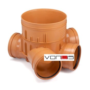 Kontrollschacht Ø 355 mm Ø 160 mm 4x...