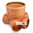 Kontrollschacht Revisionsschacht Abwasserschacht Rohr HT KG Dr&auml;nage Drainage &Oslash; 400 mm &Oslash; 160 mm  ohne