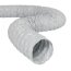 PVC Flexschlauch Schlauch Flexrohr Rohr Abluft Zuluft Trockner Maschine &Oslash; 160 mm