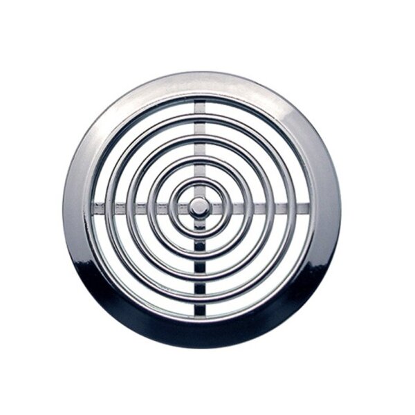 Lüftungsgitter 2-teilig Ø 47 mm chrom