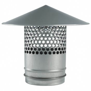 Dachhaube mit Doppellippendichtung Ø 160 mm