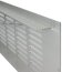Aluminium Lüftungsgitter Heizungsgitter Stegblech silber 60 mm 300 mm
