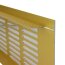 Aluminium Lüftungsgitter Heizungsgitter Stegblech gold 80 mm 400 mm