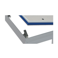 Revisionsklappe 12,5 mm GK-Einlage Mauerwerk Dichtlippe 6