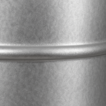 Bogen 45° mit Doppellippendichtung Ø 80 mm
