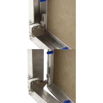Revisionsklappe 12,5 mm GK-Einlage Mauerwerk Dichtlippe 600 x 600 mm