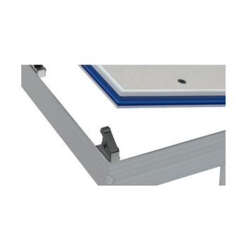 Revisionsklappe 12,5 mm GK-Einlage Mauerwerk Dichtlippe 600 x 600 mm