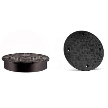 Kanaldeckel Ø 315 mm Kanalschacht Deckel Hof...