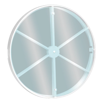 Rückstauklappe für Ventilatoren Ø 100 mm