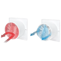 Rückstauklappe für Ventilatoren Ø 120 mm 3