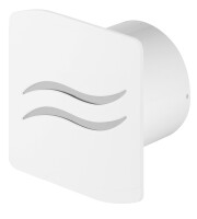 Ø 100 mm Wohnraumlüfter S-Line Timer / Nachlauf 