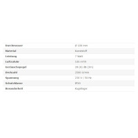 Ø 100 mm Wohnraumlüfter S-Line Timer / Nachlauf 