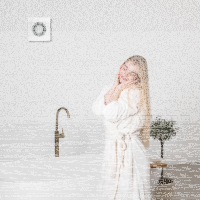 Ø 100 mm Wohnraumlüfter Zugschalter 4