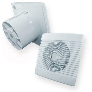 pRemium Ø 100 mm Wohnraumlüfter in weiß...
