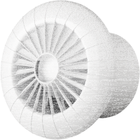 Ø 100 mm Wohnraumlüfter Standard 1