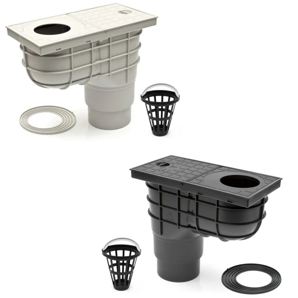 Regensinkkasten Ablauf DN110 und DN125 gallery