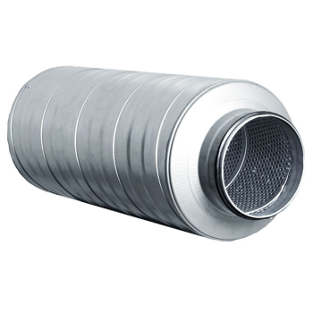 Telefonieschalldämpfer 100 mm Dämmung DN 100 -...