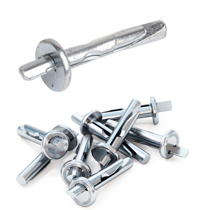 Deckennagel 6 x 40 mm 100 Stk Direktabh/änger Metall CD Profil Montage D/übel Nagel Deckenanker