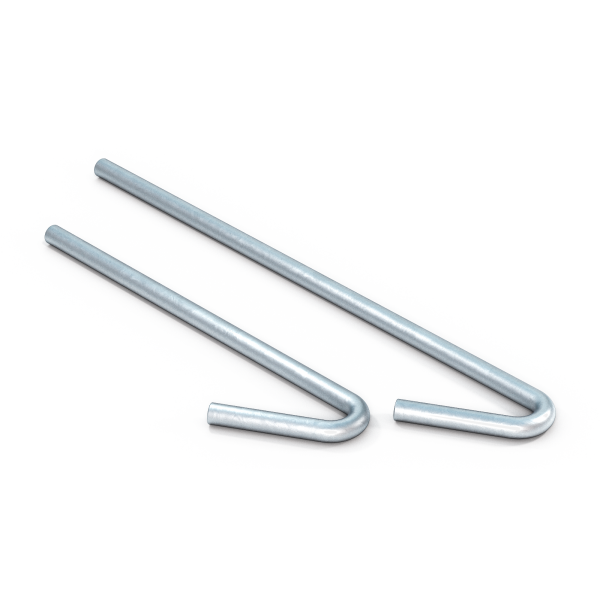 Abhängedraht mit Haken Öse Trockenbau Schnellabhänger Draht Spannfeder 100 Stk. Abhänger mit Haken 125 mm
