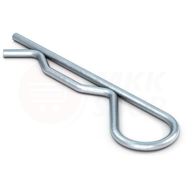 100 Stk. Sicherungsstift Nonius Abhänger Trockenbau Splint 70 mm