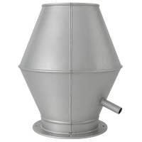 Deflektorhaube Dachhaube mit Flansch Ø 250 mm 1