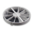 Turbo "DUO" Badlüfter Wandlüfter Ventilator Kugellager Rückstauklappe Ø 100 mm Timer / Nachlauf Edelstahl gerade