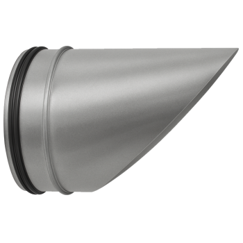 Ausblasstutzen 45° mit Doppellippendichtung Ø 150 mm