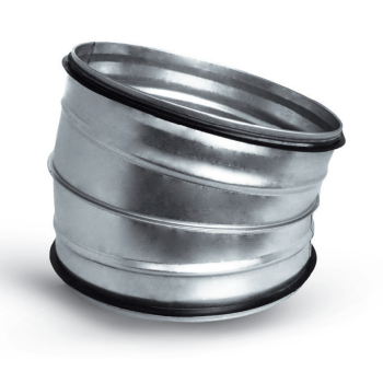 Bogen 15° mit Doppellippendichtung Ø 250 mm