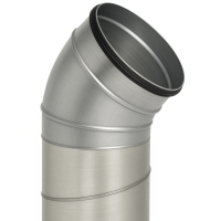 Bogen 45° mit Doppellippendichtung Ø 200 mm 4