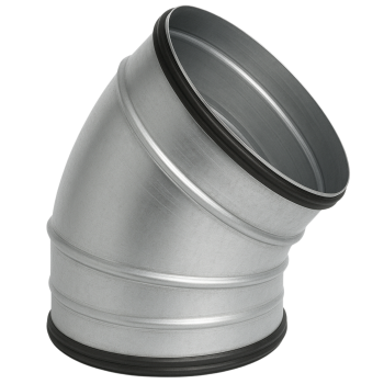 Bogen 45° mit Doppellippendichtung Ø 315 mm